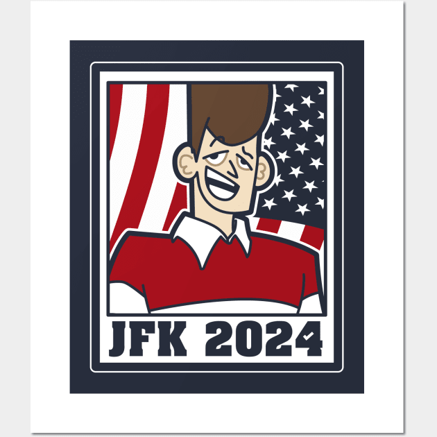 JFK 2024 Wall Art by CoDDesigns